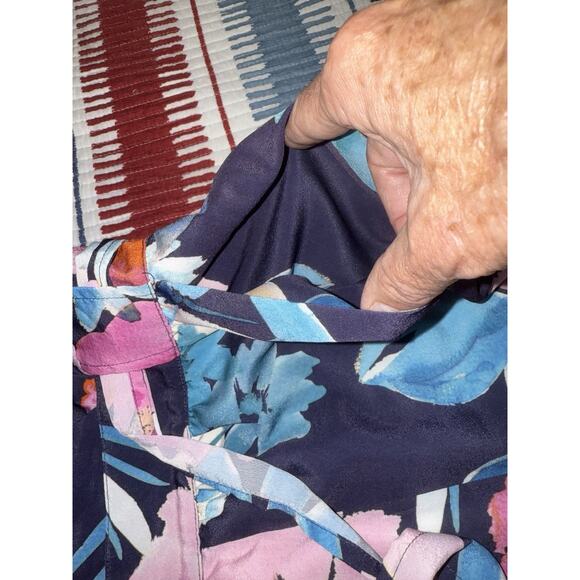 Charlie Jade Floral Romper Boho Chic Beach Club Resort Bohemian Sz S/P - Picture 6 of 13